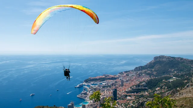Vol En Parapente Avec Azur Parapente Mont Gros Jean Francois Briand Min