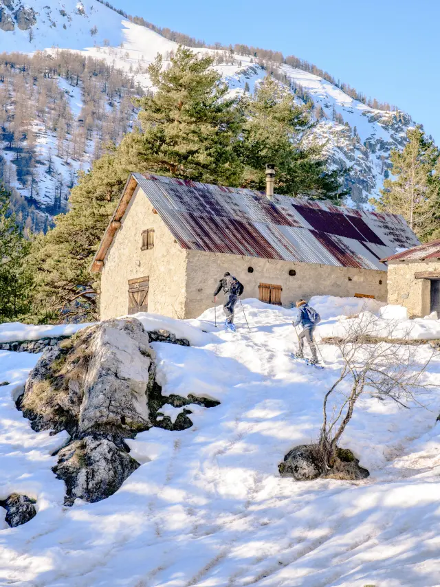 Randonnee En Raquette A Casterino Laurie Cornillon