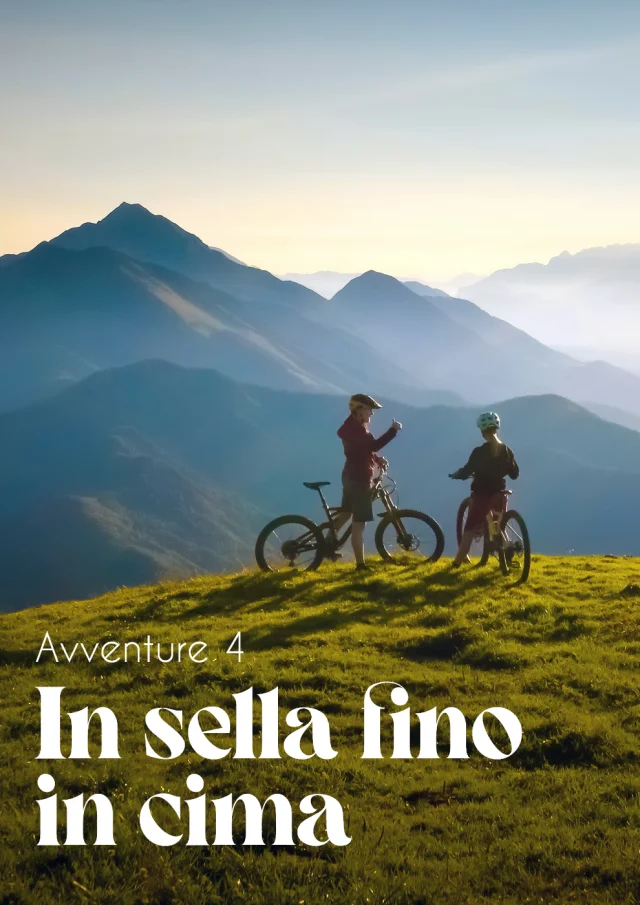 Avventure 4 en selle au sommet italien