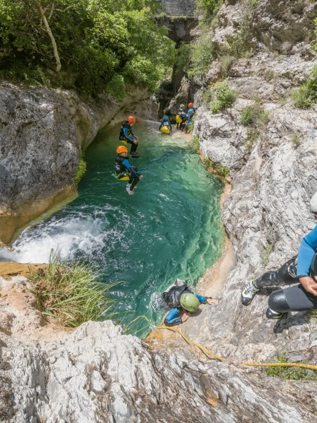 Canyoning Canyon Audin Clement Rougier
