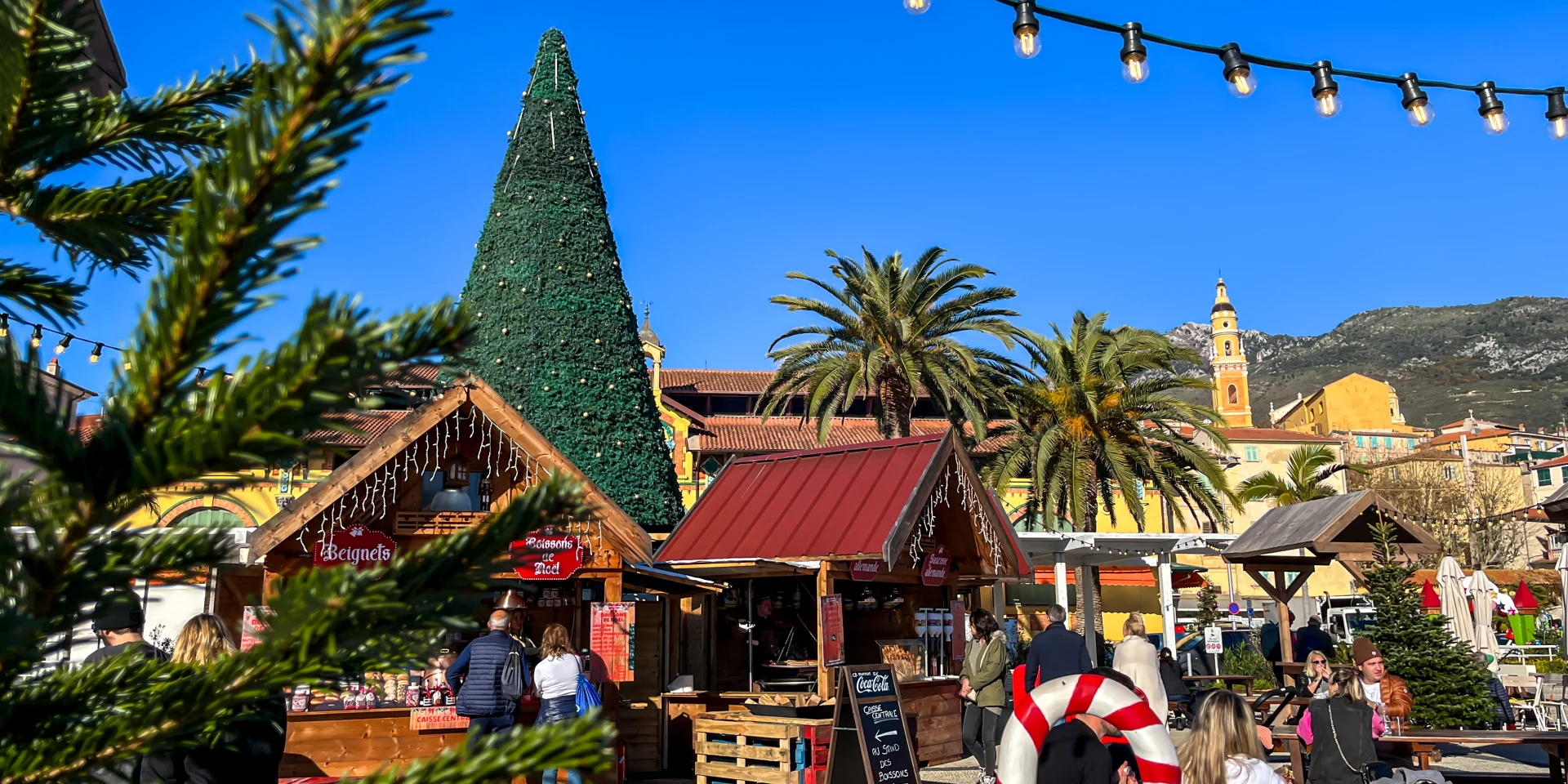 Weihnachten 2023 In Menton Weihnachtsmarkt @otc Menotn Riviera Merveilles