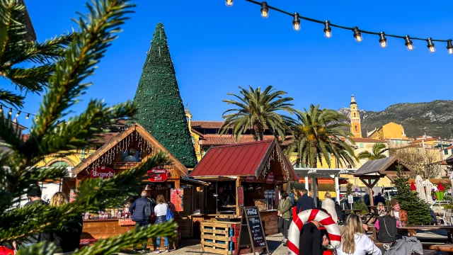 Noel 2023 A Menton Marche De Noel @otc Menotn Riviera Merveilles