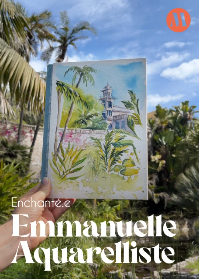 Merveilleux Emannuelle Aquarelliste
