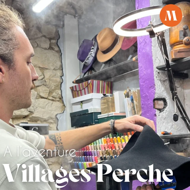 Miniature Chapelier Au Village Perche De Gorbio