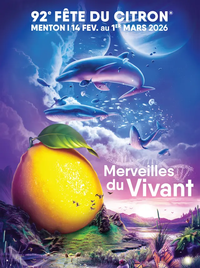 Affiche Fete Du Citron Menton 2026