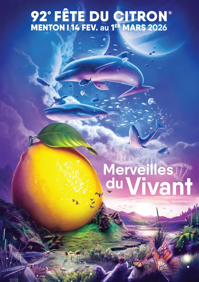 Affiche Fete Du Citron Menton 2026