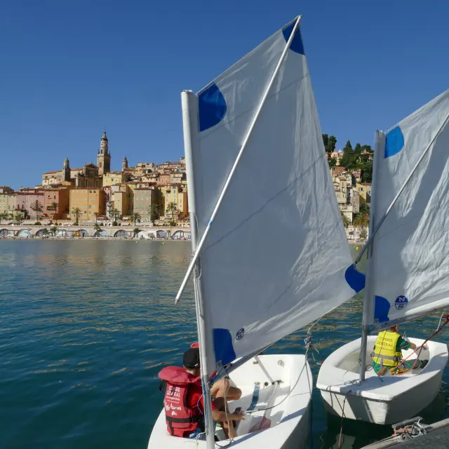 menton centre nautique ecole voile planche a voile à