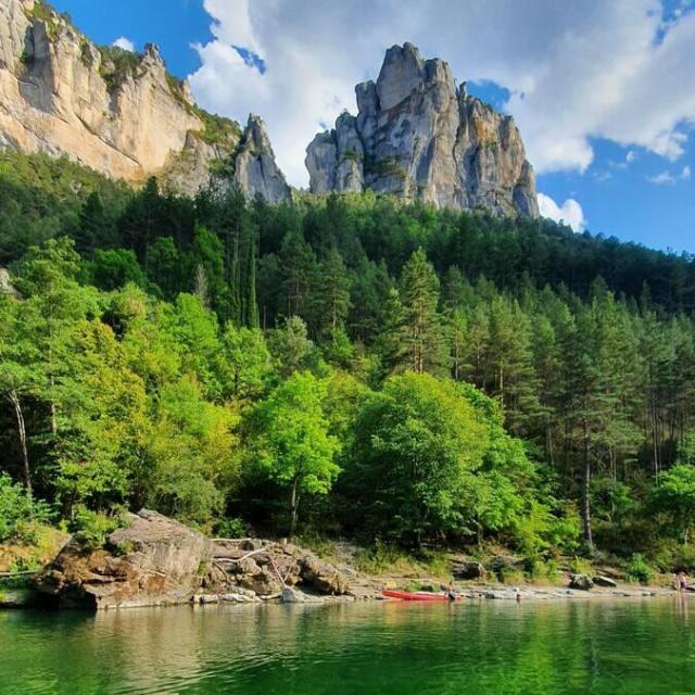 La Sabliere dans les Gorges du Tarn