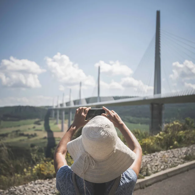 Sentier des Explorateurs - Viaduc de Millau