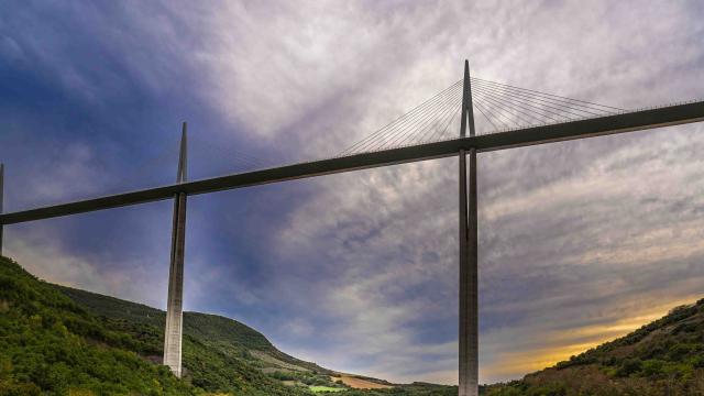 Viaducto de Millau visto desde el Puente Azul 001 2022alexandre Humbert