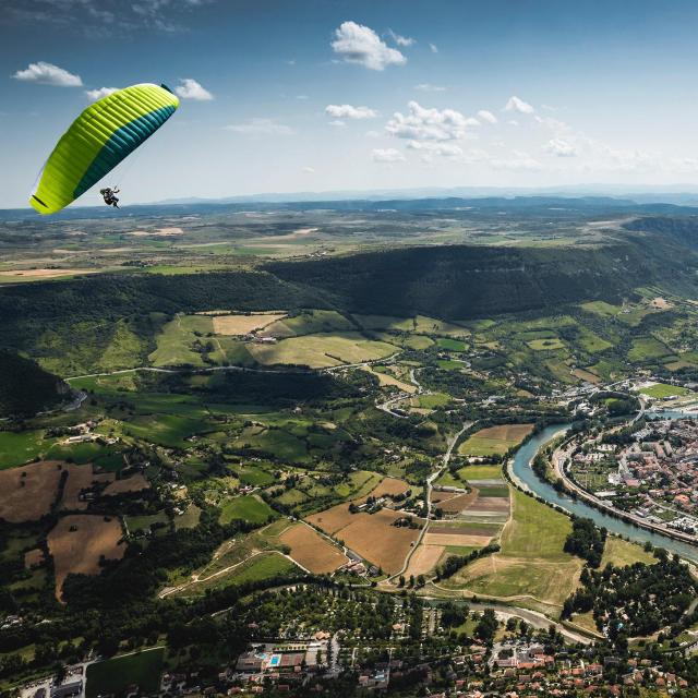 Parapente en Millau ©naturalgames