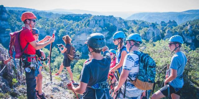 Vía Ferrata Montpellier Le Vieux6