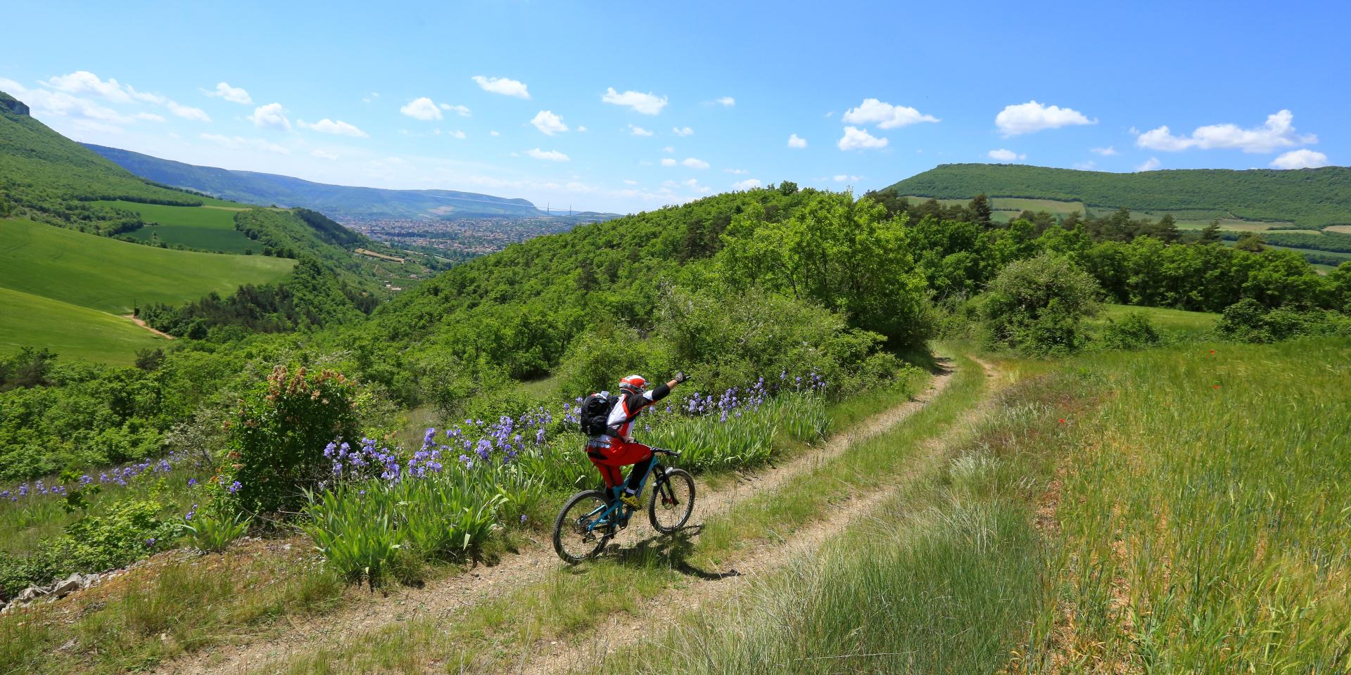 VTT salut piste