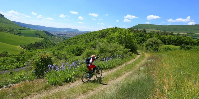 VTT salut piste