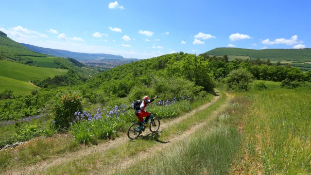 VTT salut piste