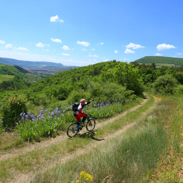 VTT salut piste