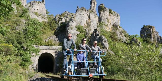 Sejour 6 Le Larzac Du Velorail Sur La Terre Des Templiers Cveloraildularzac 1