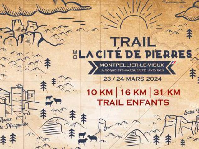 Cartel Trail De La Cite De Pierres 2024