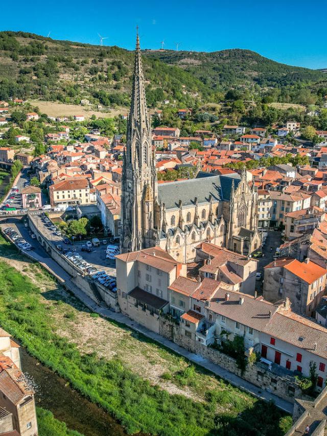 En Famille En Pays Du Roquefort Vue Du Ciel Saint Affrique V Govignon