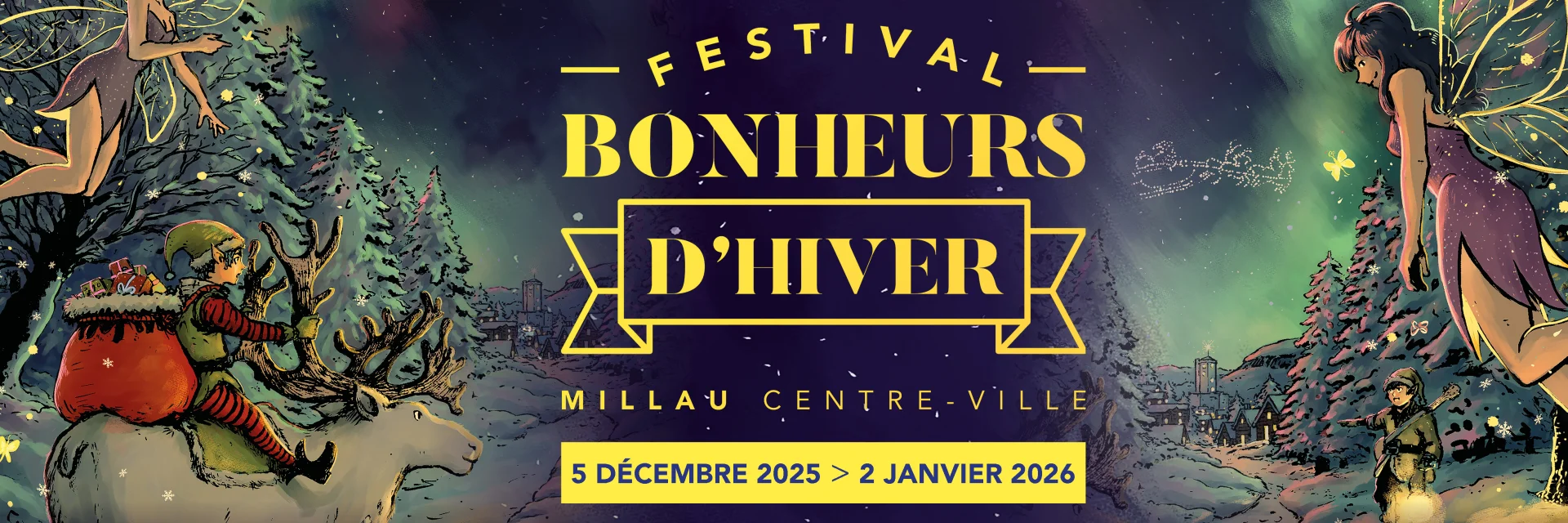 Bonheurs d'hiver 2025 _ Bannière programme