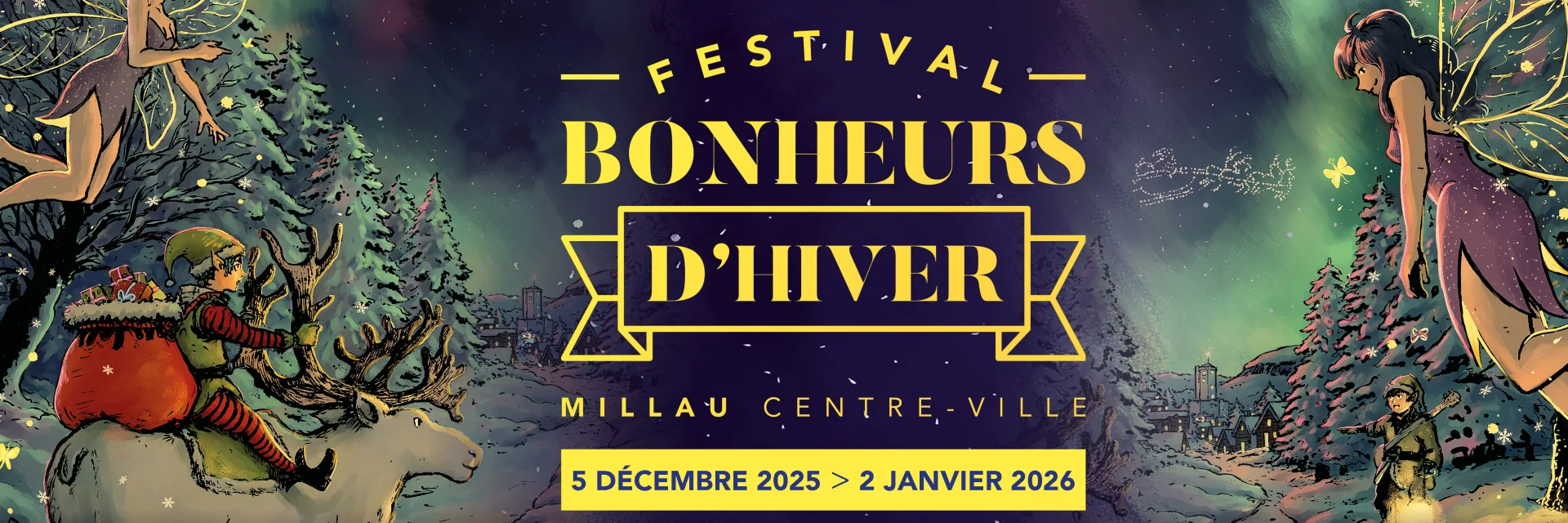 Bonheurs d'hiver 2025 _ Bannière programme