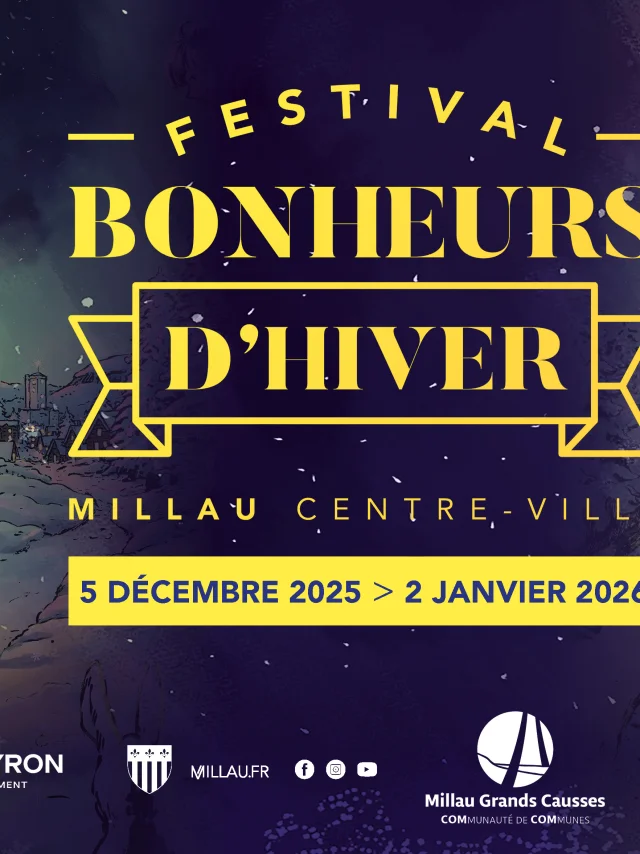 Bonheurs d'hiver 2025 _ Bannière programme