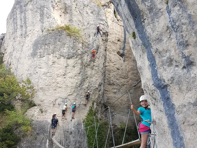 Via Ferrata De Liaucous Laetitia Raisin Robert