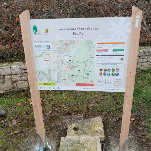 Paulhe Nouvelle Signaletique Apn Millau Grands Causses