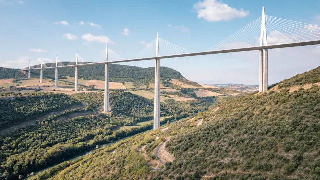 Viaduc De Millau Drone Enzo Planes