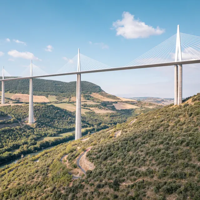 Viaduc De Millau Drone Enzo Planes