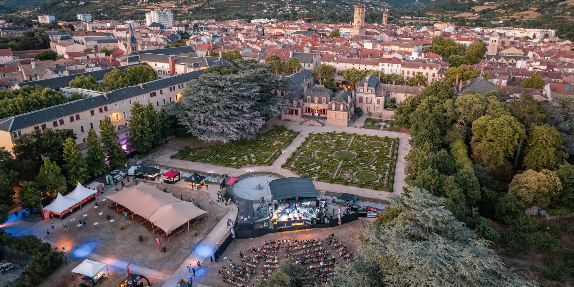 Millau Jazz Festival 2025 Drone View Enzo Planes