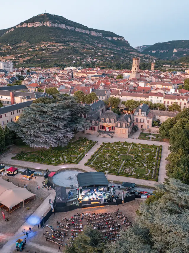 Millau Jazz Festival 2025 Drone View Enzo Planes