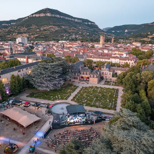 Millau Jazz Festival 2025 Drone View Enzo Planes