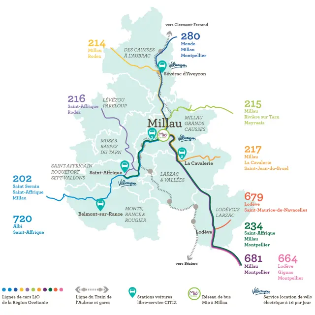 Carte Mobilite Pnr Grands Causses Janvier 2026