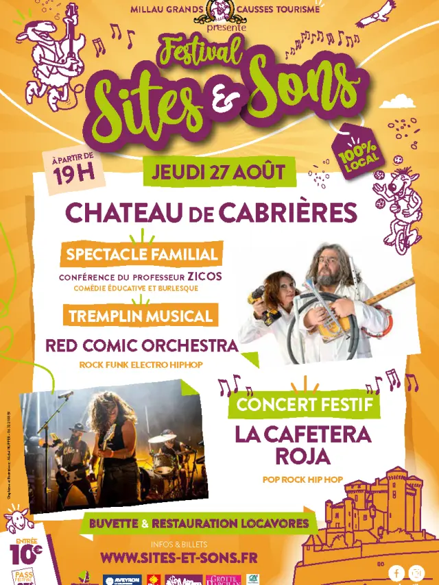 Affiche Cabrieres _ Sites & Sons 2026