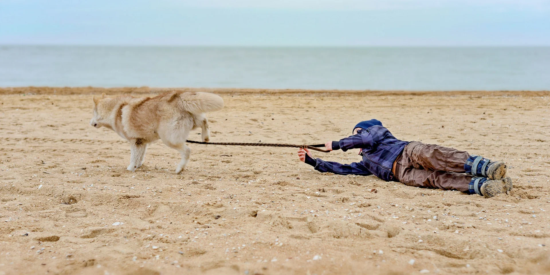 Der Strand mit meinem Hund