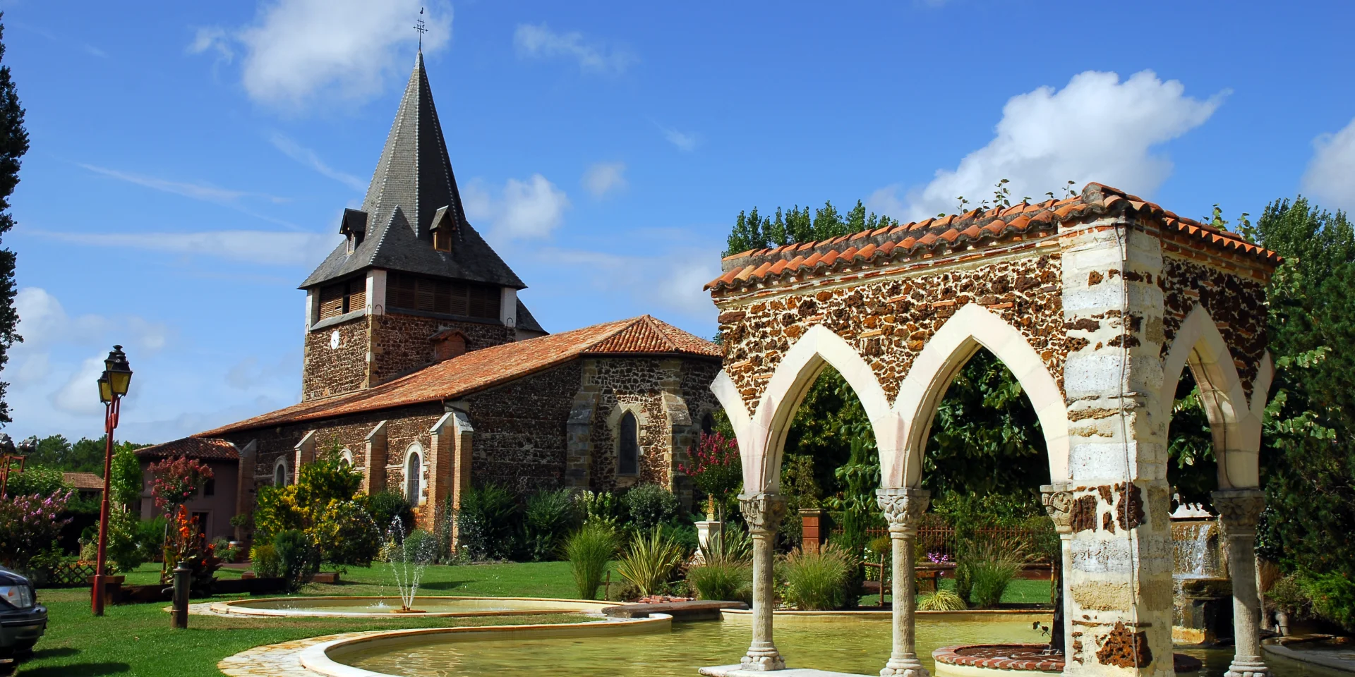 Kirche von Pontenx les Forges
