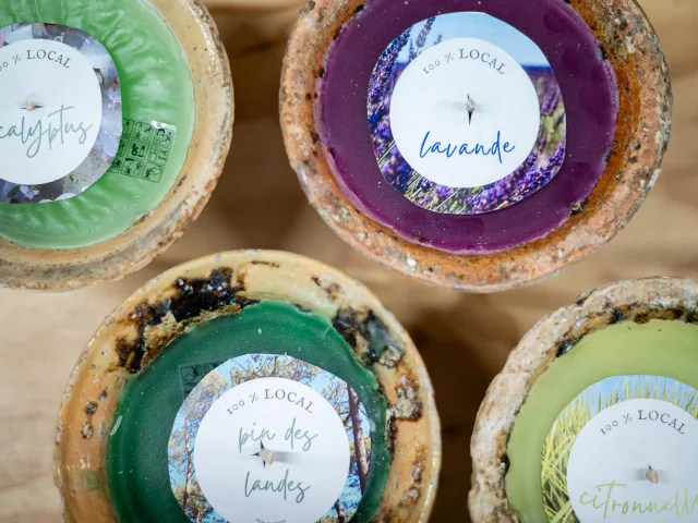 Boutique candles