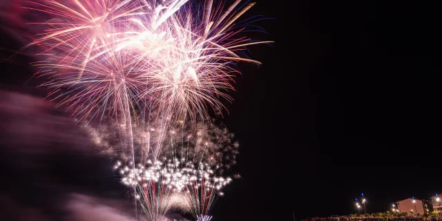 Fuegos artificiales 15 de agosto