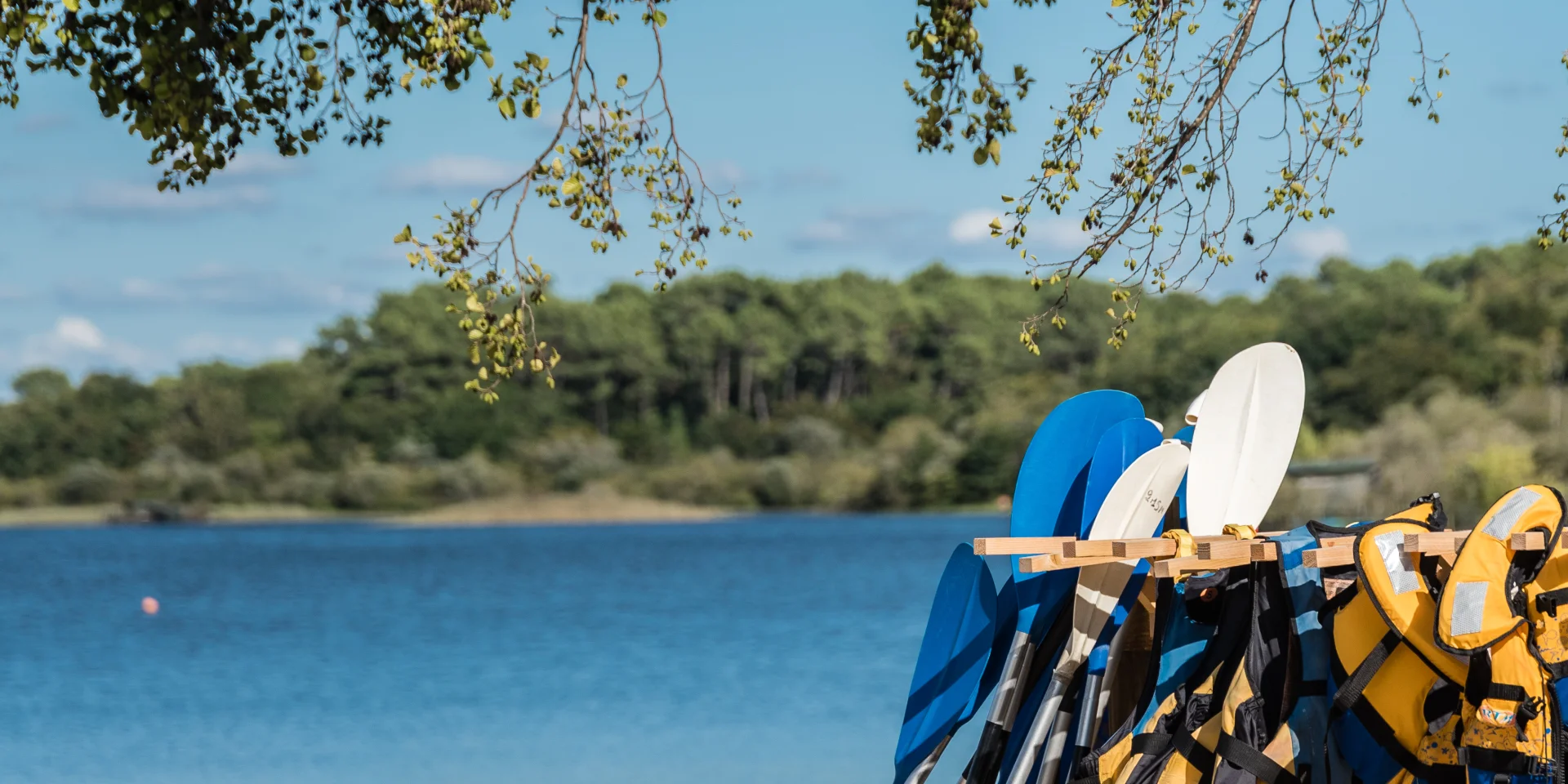 actividades en el lago Aureilhan