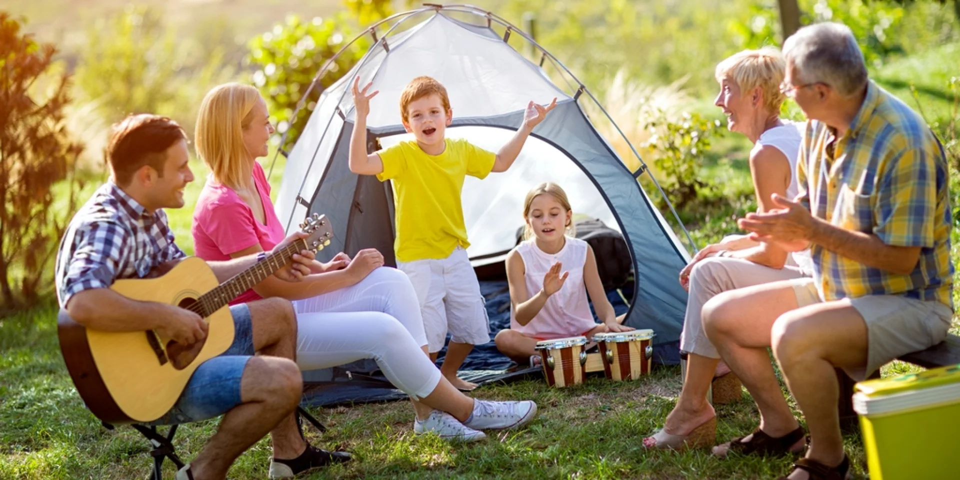 family camping