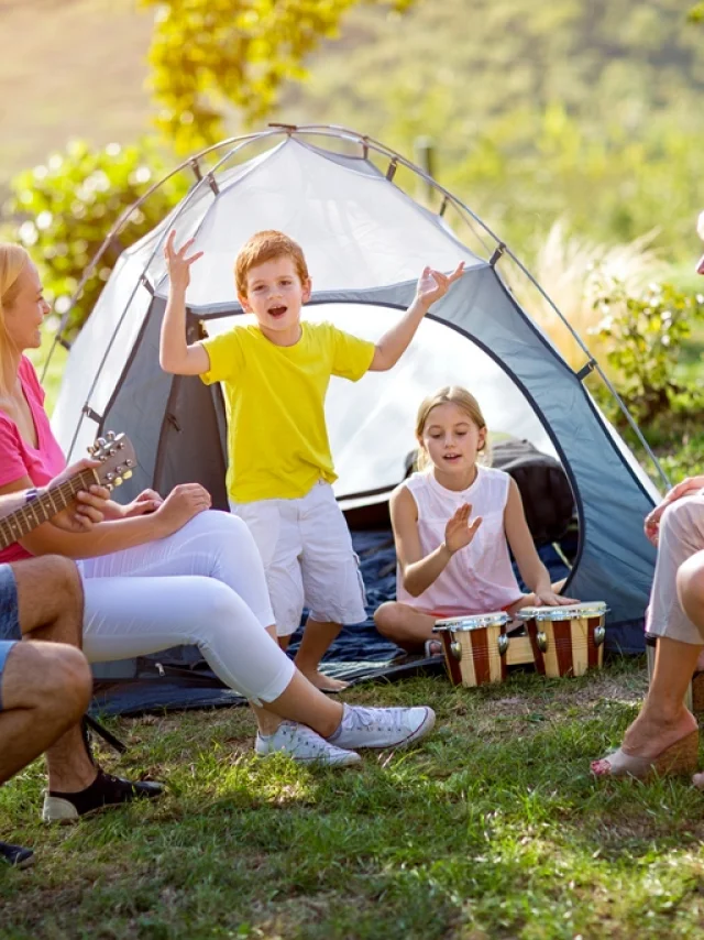 family camping