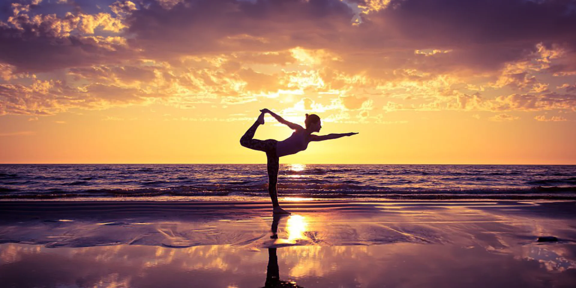 yoga en la playa de Mimizan