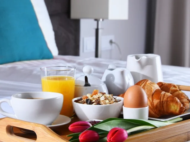 desayuno de hotel