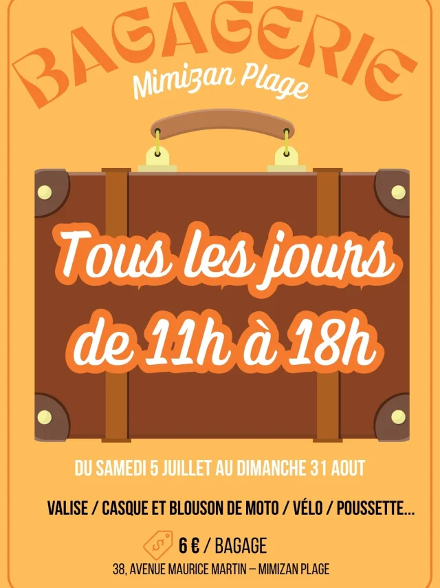2025 Affiche Bagagerie