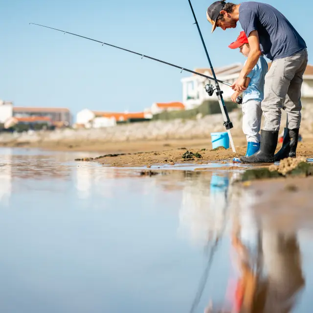 Pesca en Mimizan, otoño. Yohan Espiaube