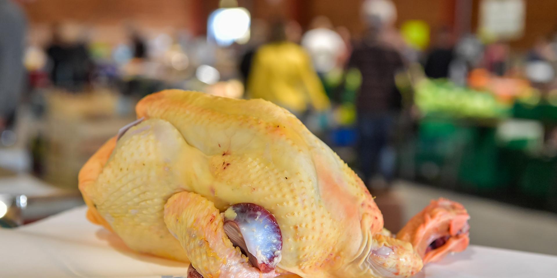 Poulet fermier - Marché Saint Roch