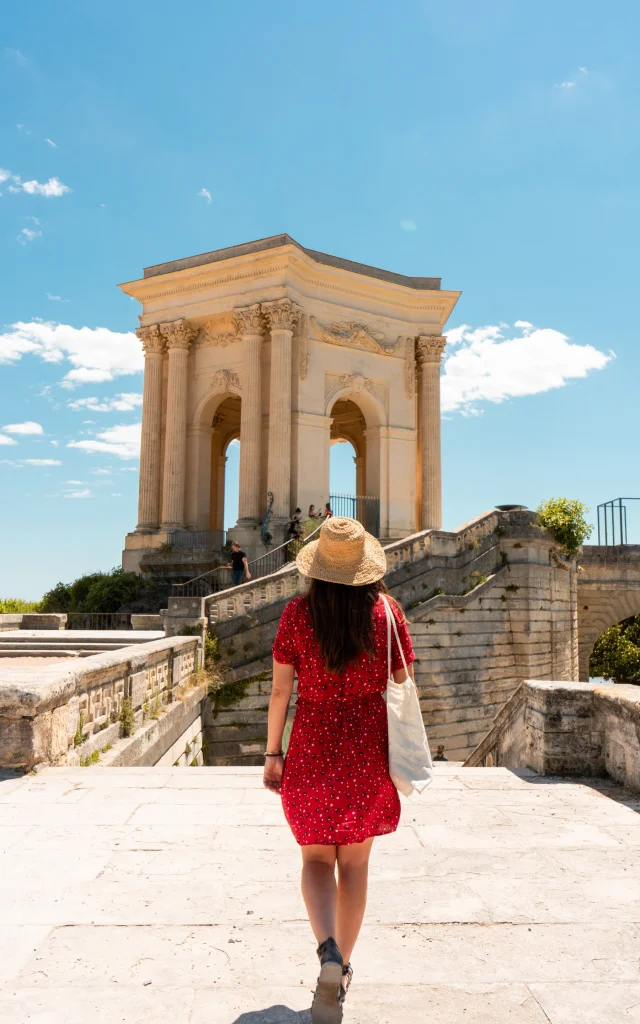 Peyrou été Montpellier