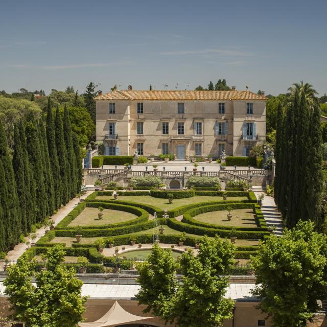Vue Generale Château De Flaugergues
