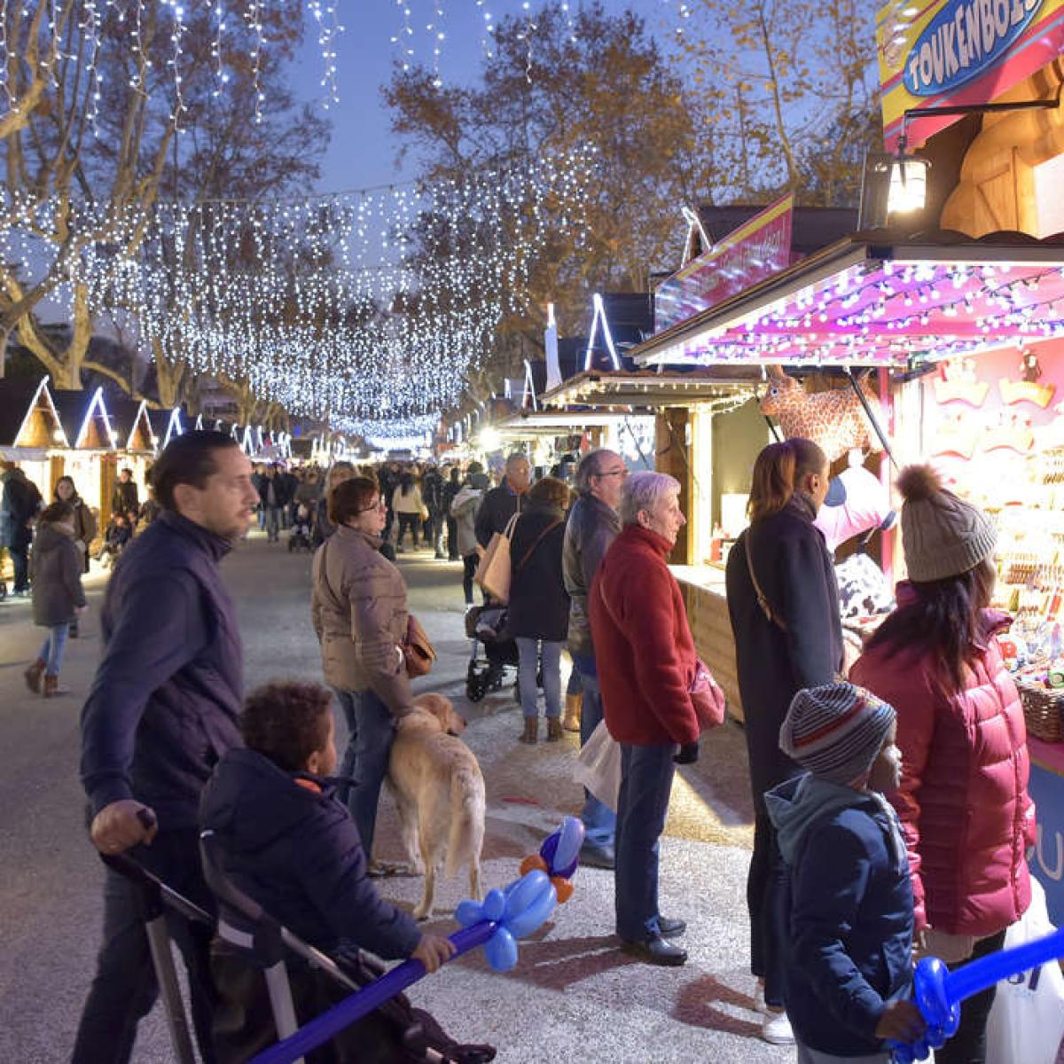 Christmas lights and market | Montpellier Tourism